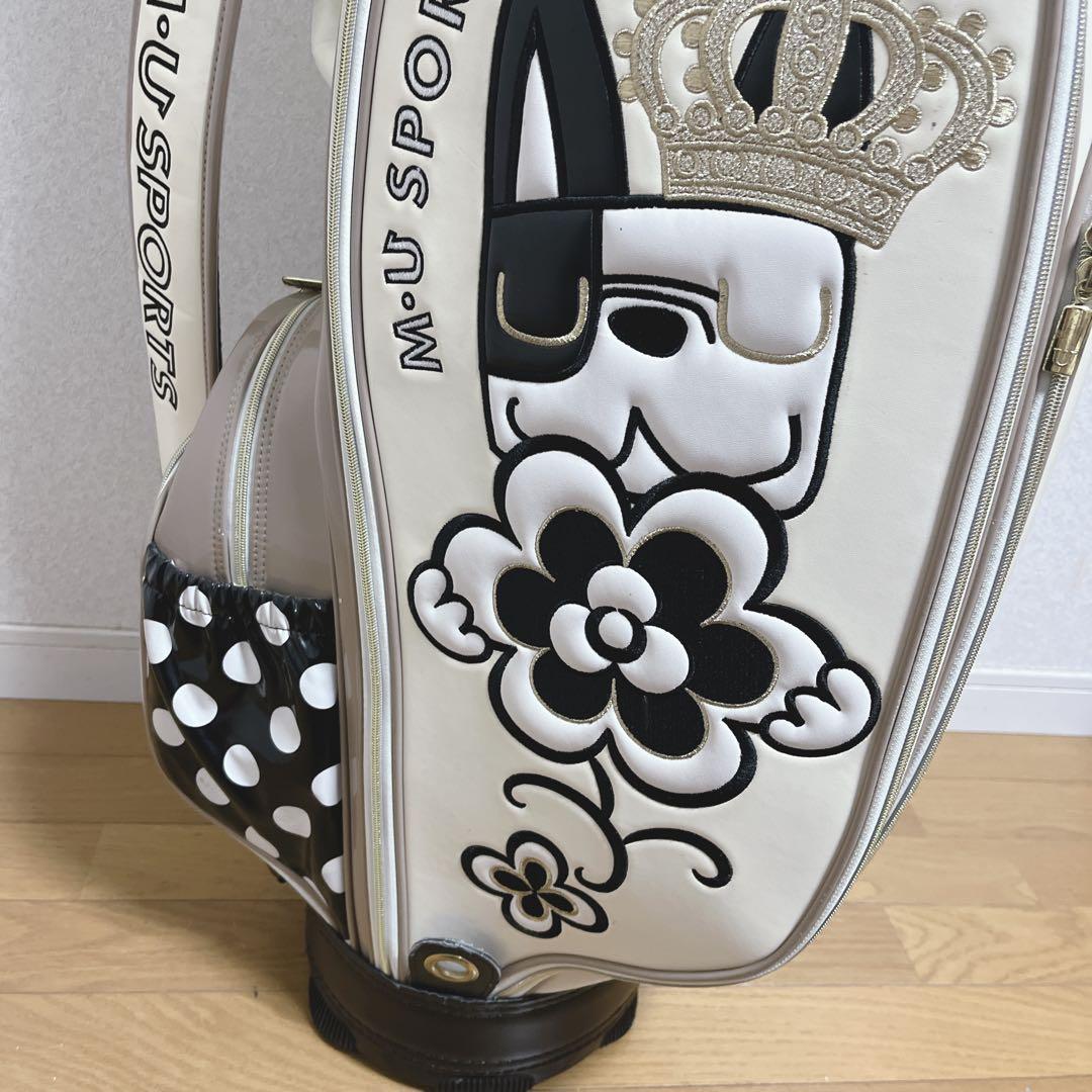 K123 M.USPORTS ミエコウエサコ お洒落 キャディバッグ