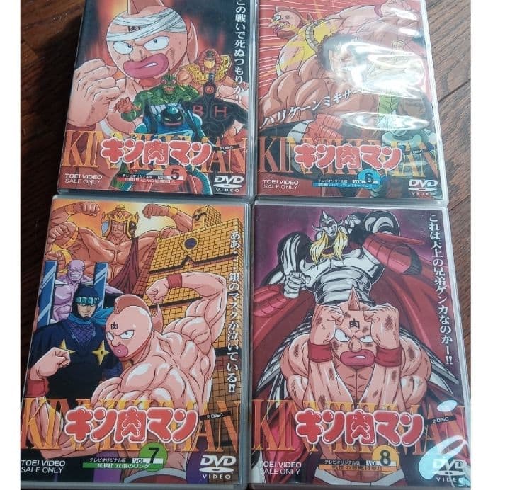 キン肉マン初期アニメ+劇場版セット