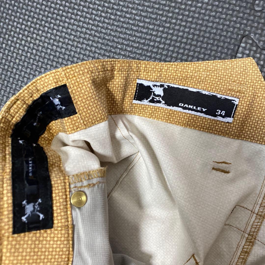 新品　オークリー OAKLEY Z-3D パンツ　ストレッチパンツ　ゴールド