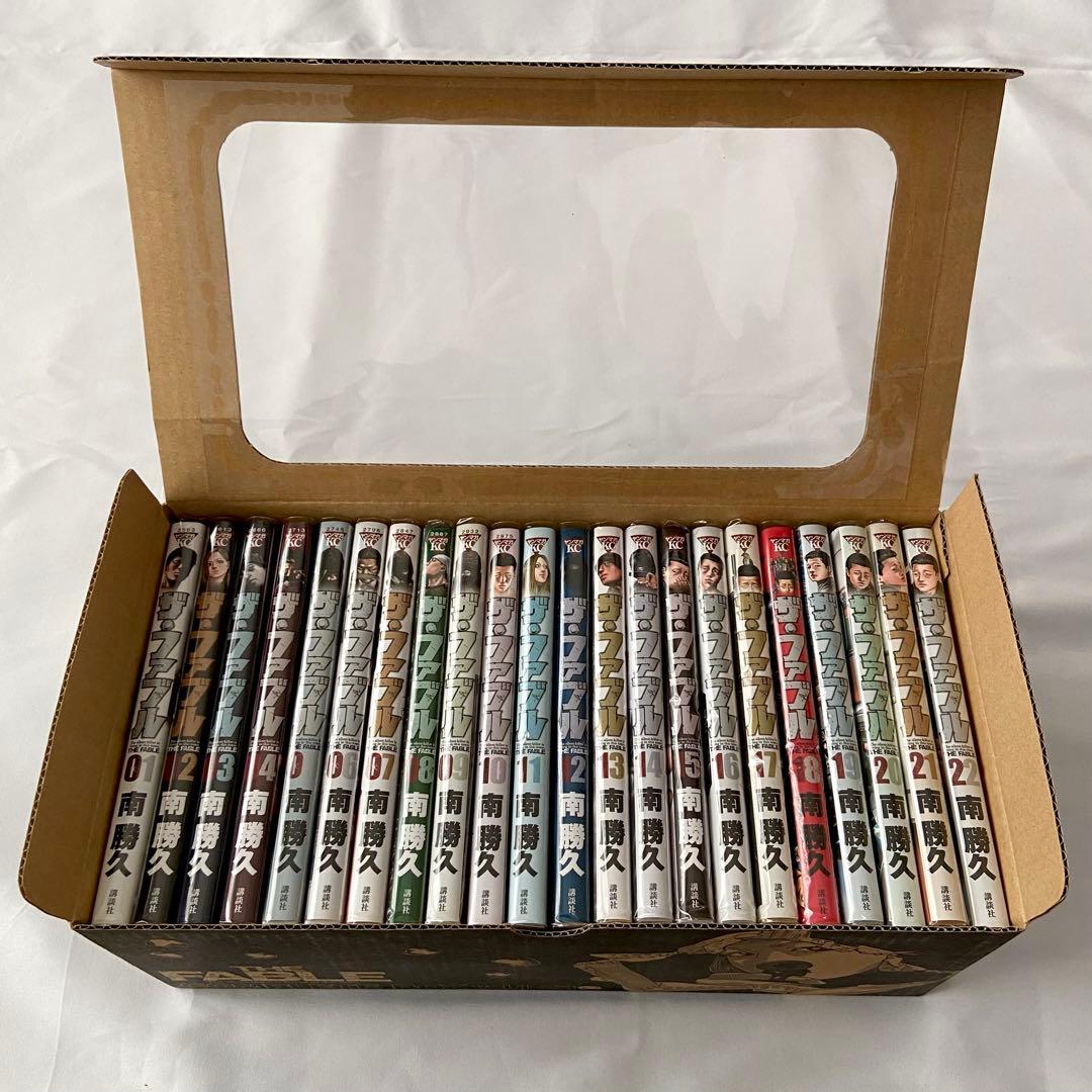 ザ・ファブル(1〜22巻 全巻) + 描き下ろし収納BOX付全巻セット 《美品》