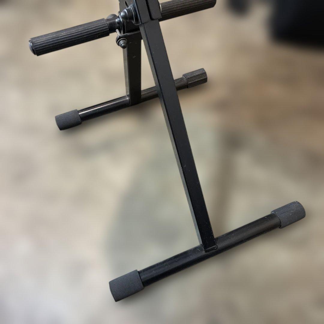 ケーアンドエム K&M 14047 スツール　背もたれ付き　ギター演奏用　椅子