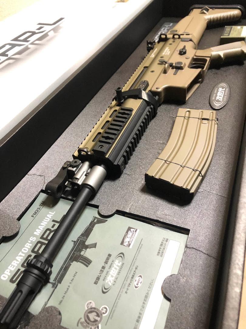 東京マルイ SCAR-L 次世代電動ガン　アタッチメント付属