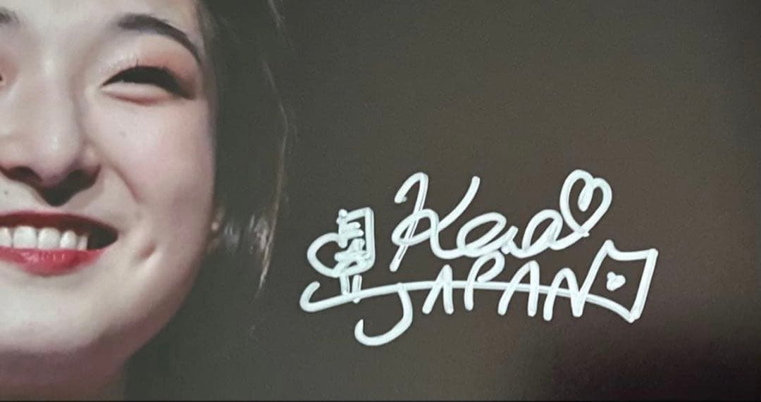 坂本花織 直筆サイン付き写真 女子フィギュアスケート 証明書付き 1枚⑥