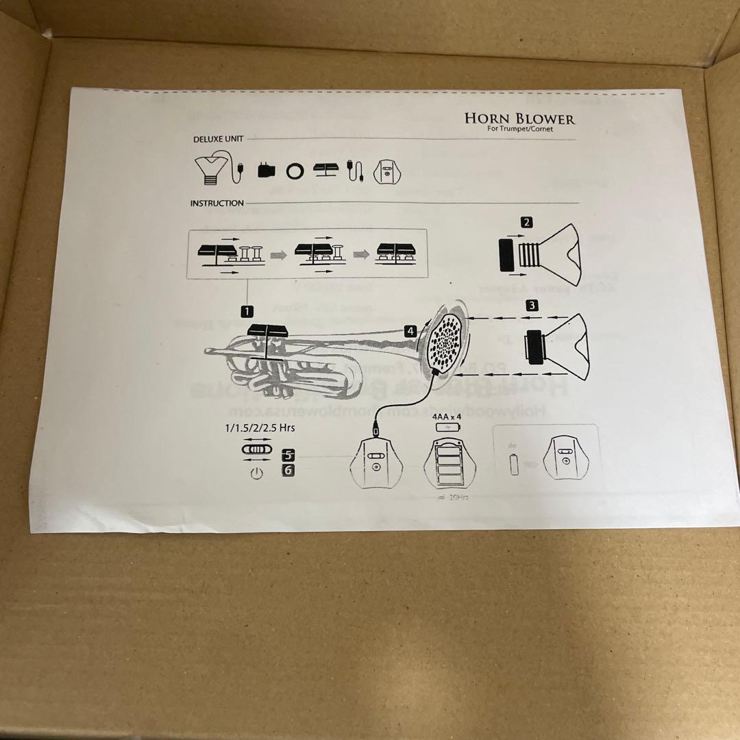 HORN BLOWER 管楽器 乾燥機 ブロアー トランペット