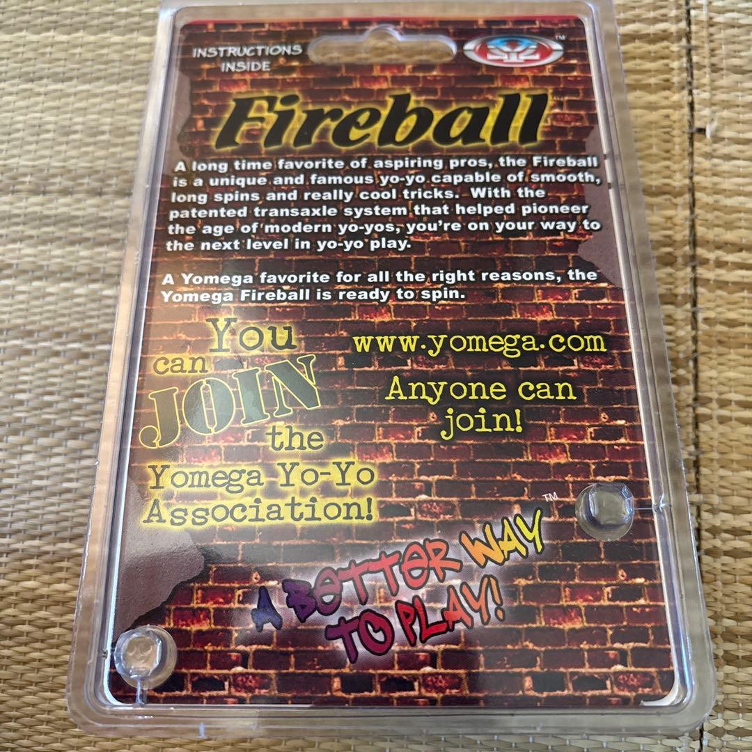 新品未開封ファイヤーボール、レッド・ブラック