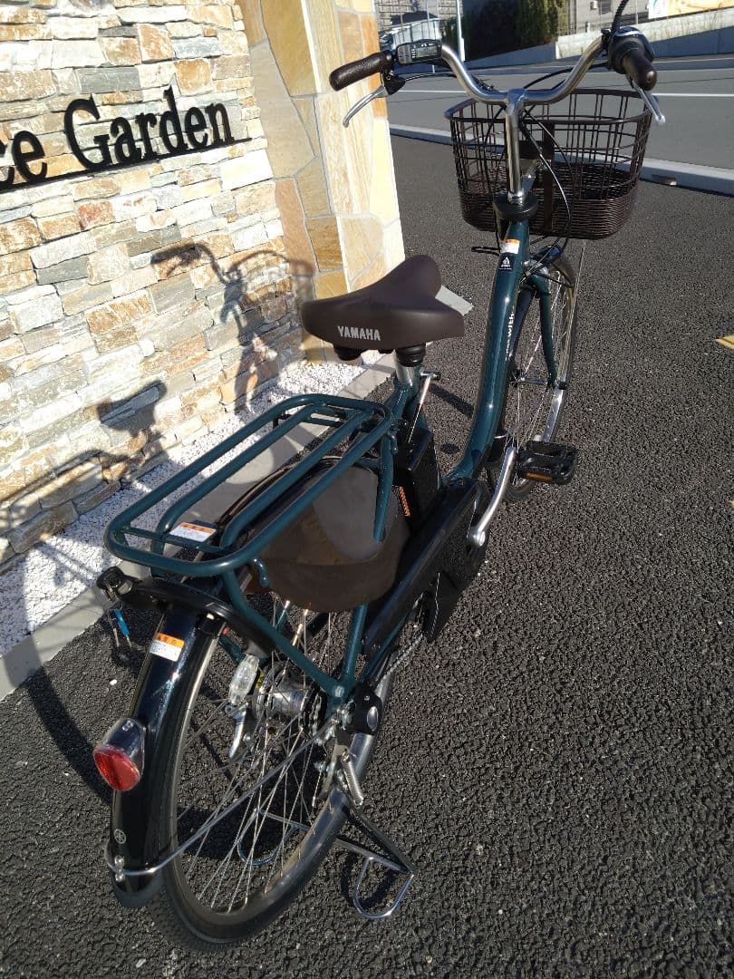 Yamaha 電動アシスト自転車 ダークレイクグリーン