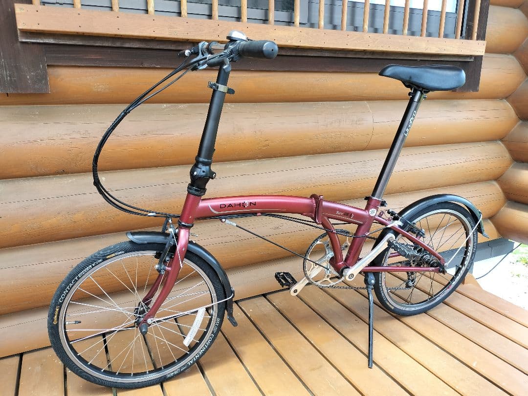 DAHON SUV6 折りたたみ自転車 マルーン
