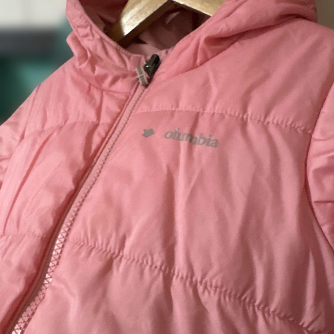 美品コロンビア　キッズ　リバーシブル　スキーウェア　スノーウェア　3T 100