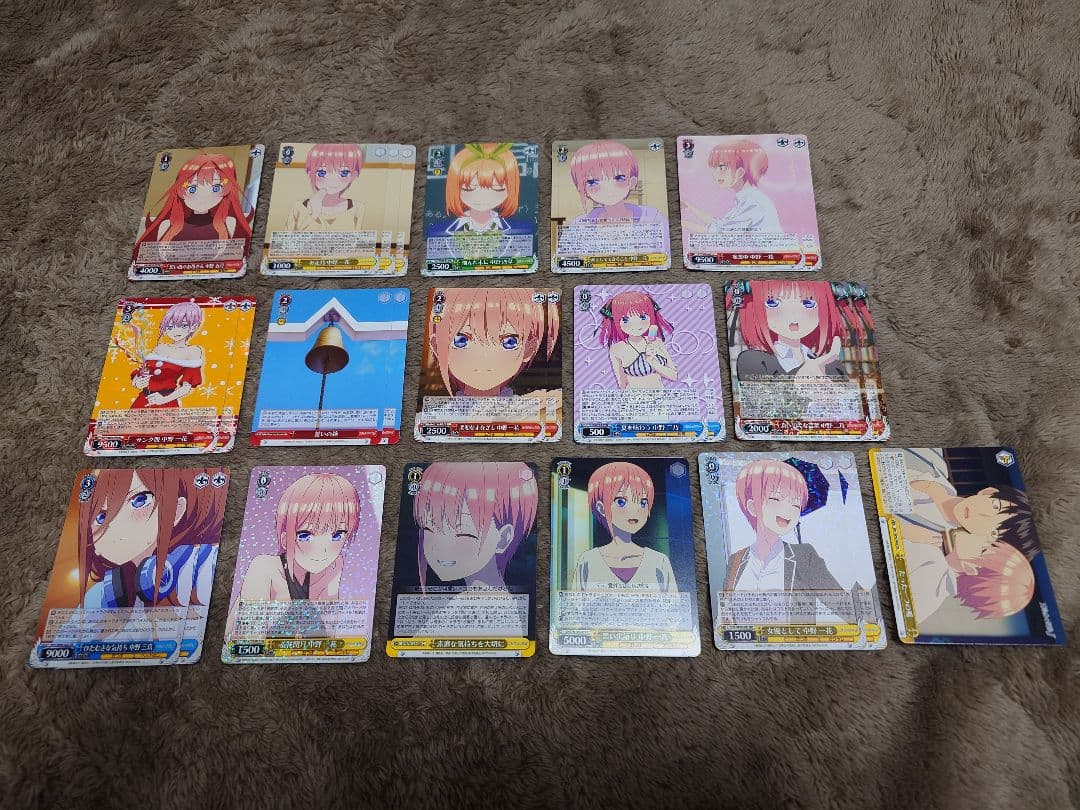 ヴァイスシュヴァルツ　五等分の花嫁　一花デッキ　パーツおまけ付