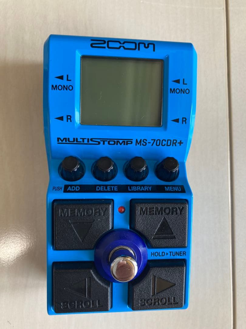 ZOOM MS-70CDR+(マルチエフェクター、中古)