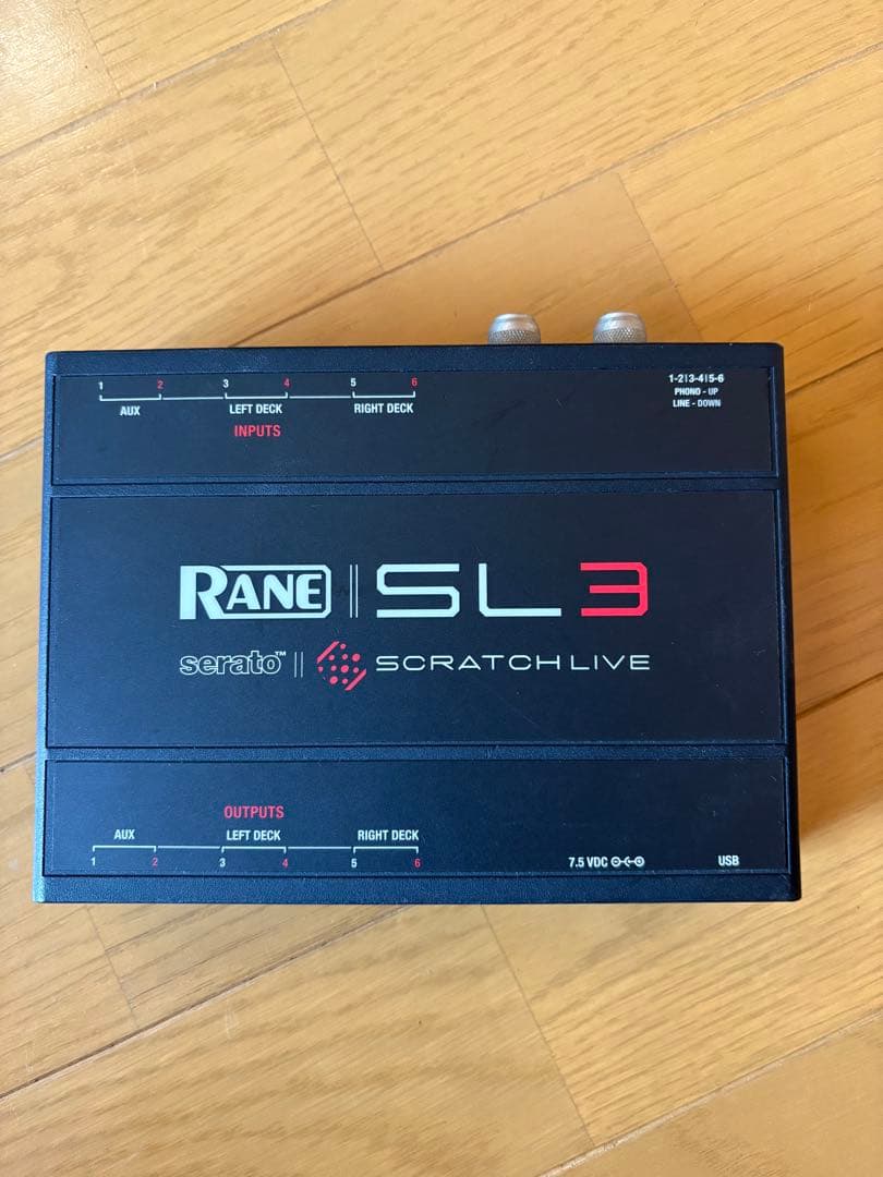 RANE scratch live 3 DJインターフェース SL3