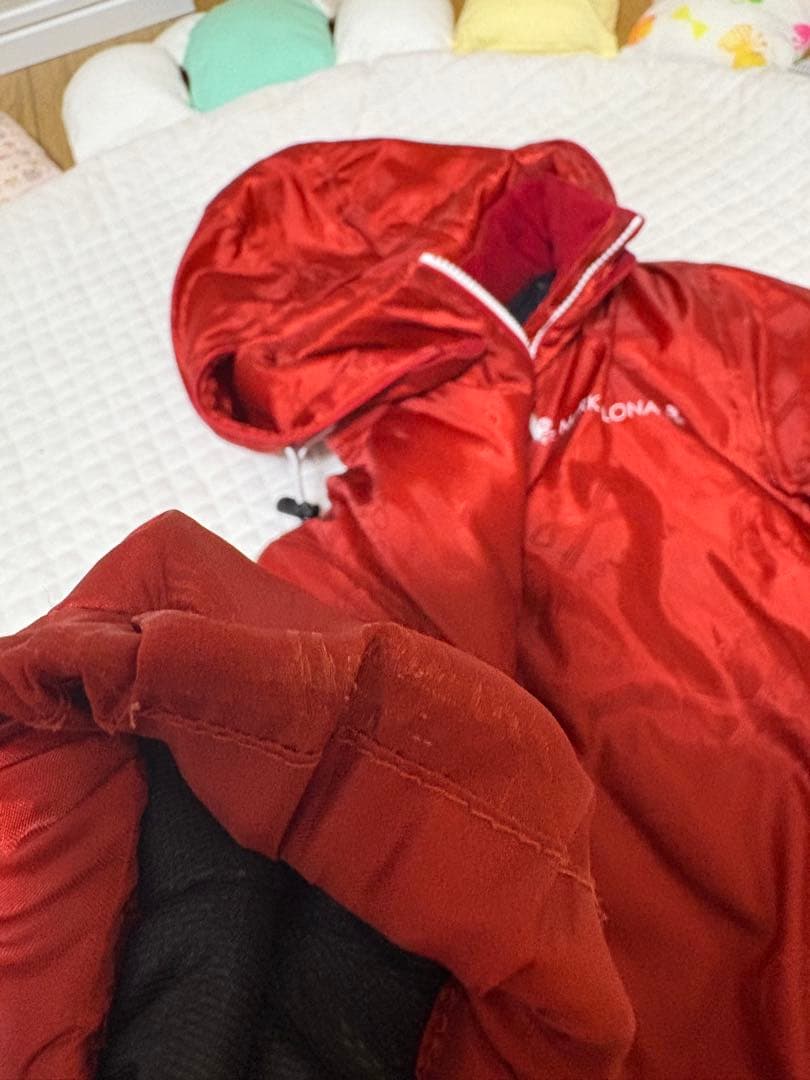 最終価格　マークアンドロナ　★正規品★ ブルゾン　赤　36 Sサイズ　スカル