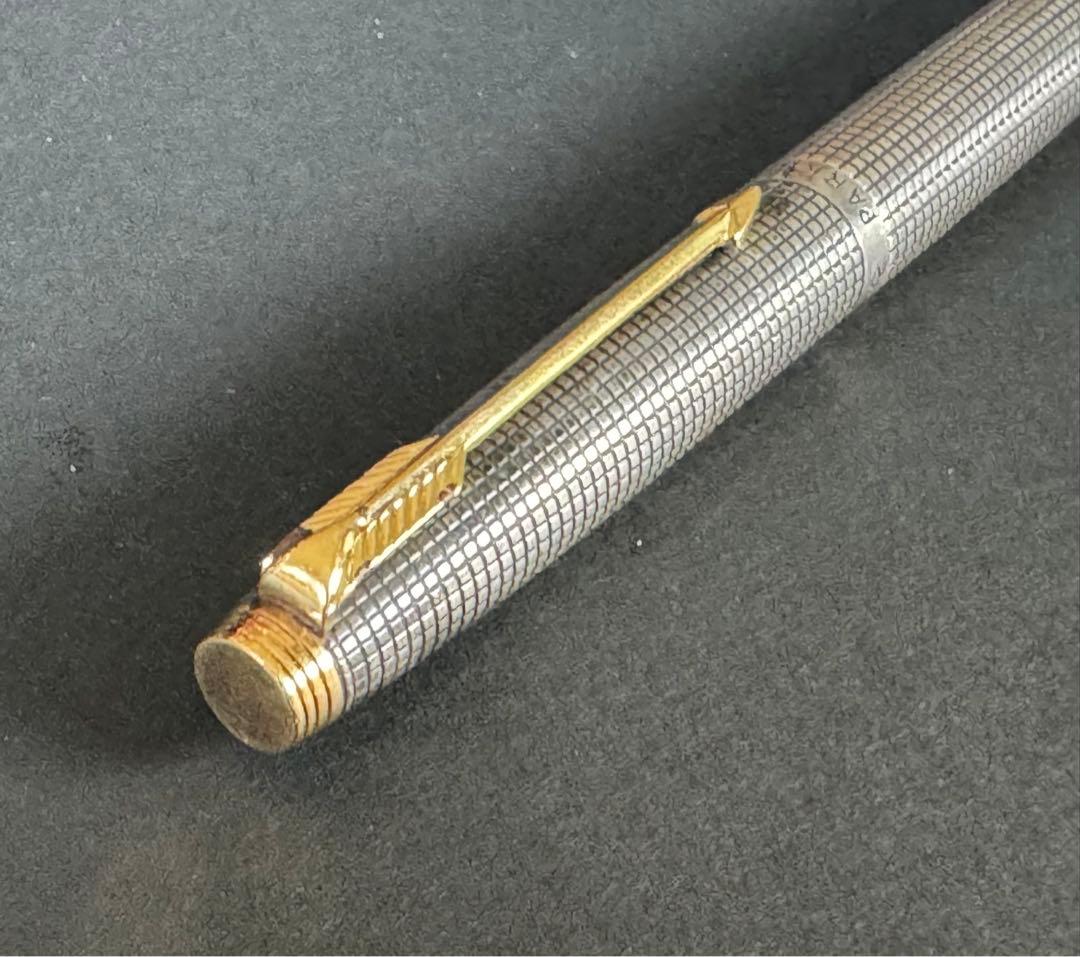 パーカー　万年筆　スターリングシルバー