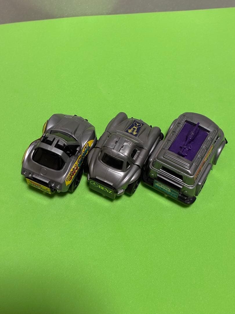 チョロQ、3台セット・銀色です。