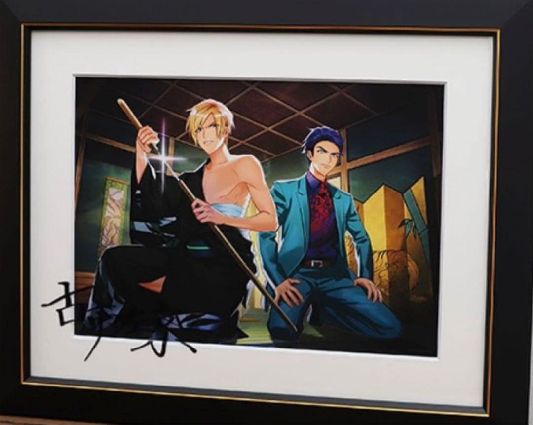 A3!展　東京会場　複製サイン入りキャラファイングラフ　複製原画