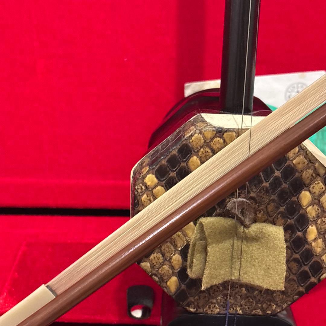 【希少品】高級 二胡 宋廣寧製 付属品 ケース付き現状渡し