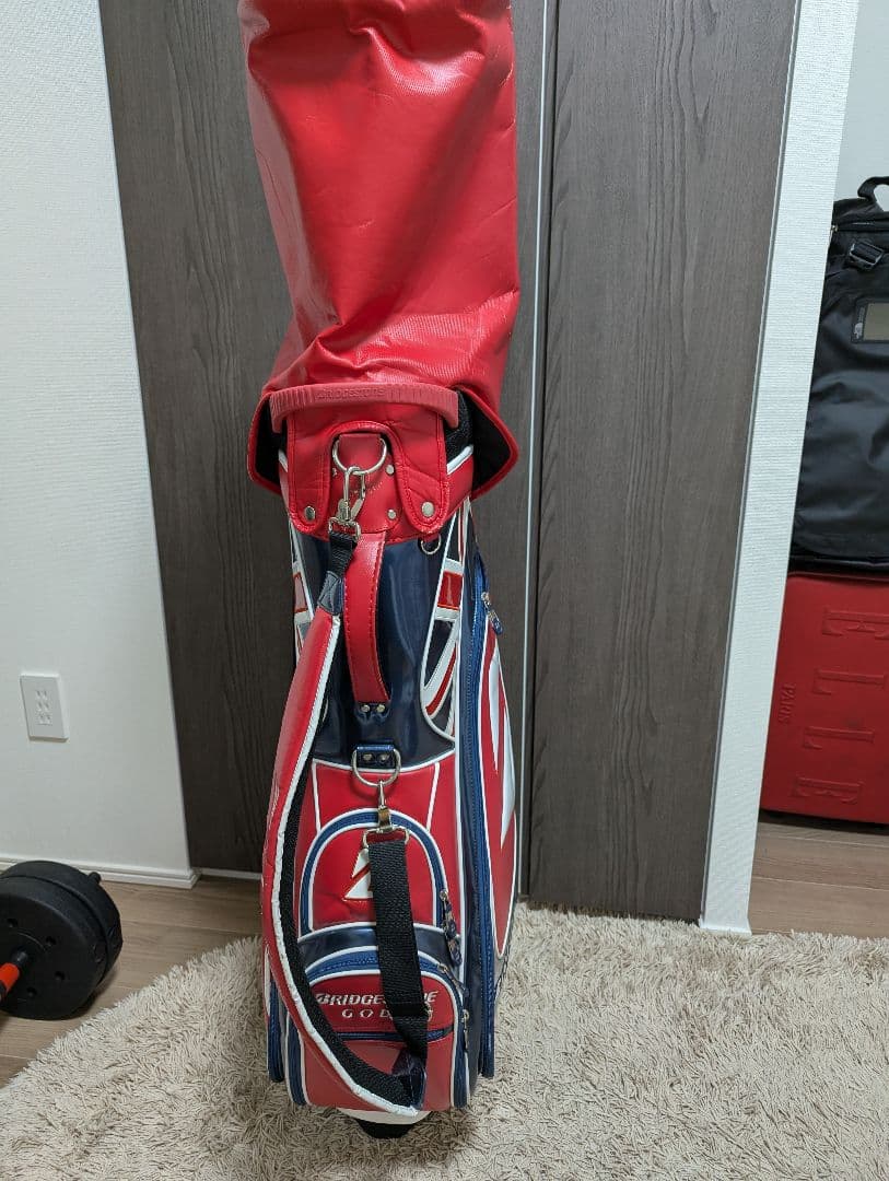 BRIDGESTONE メジャーコレクション　キャディバッグ 　ヘッドカバー付き