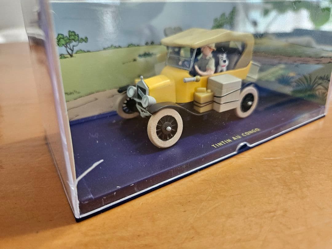 タンタンの冒険 TINTIN ミニカー