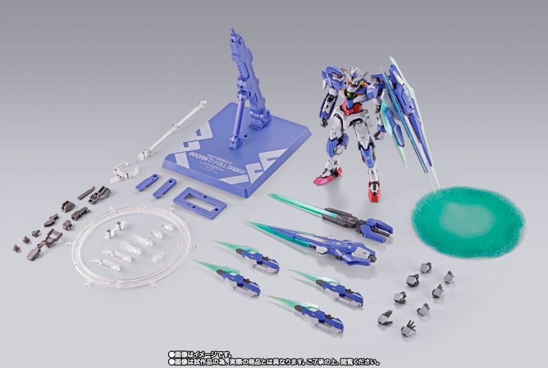 LBUILD ダブルオークアンタ フルセイバー本体　＋　オプション2個
