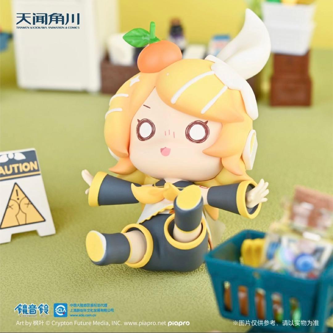 転倒した初音ミク フィギュア 天聞角川 中古品