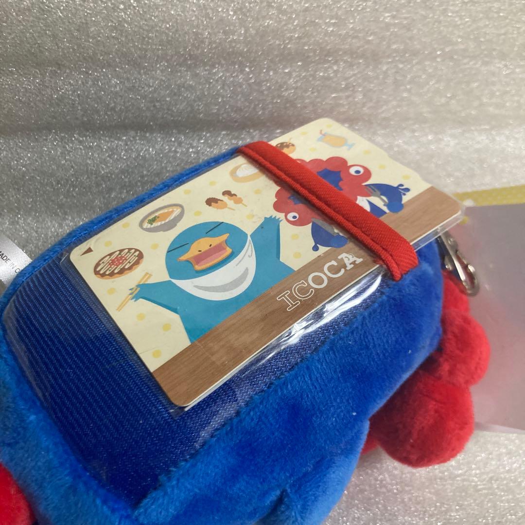 【新品】記念ICOCA＋ミャクミャク イコちゃん ぬいぐるみパスケース