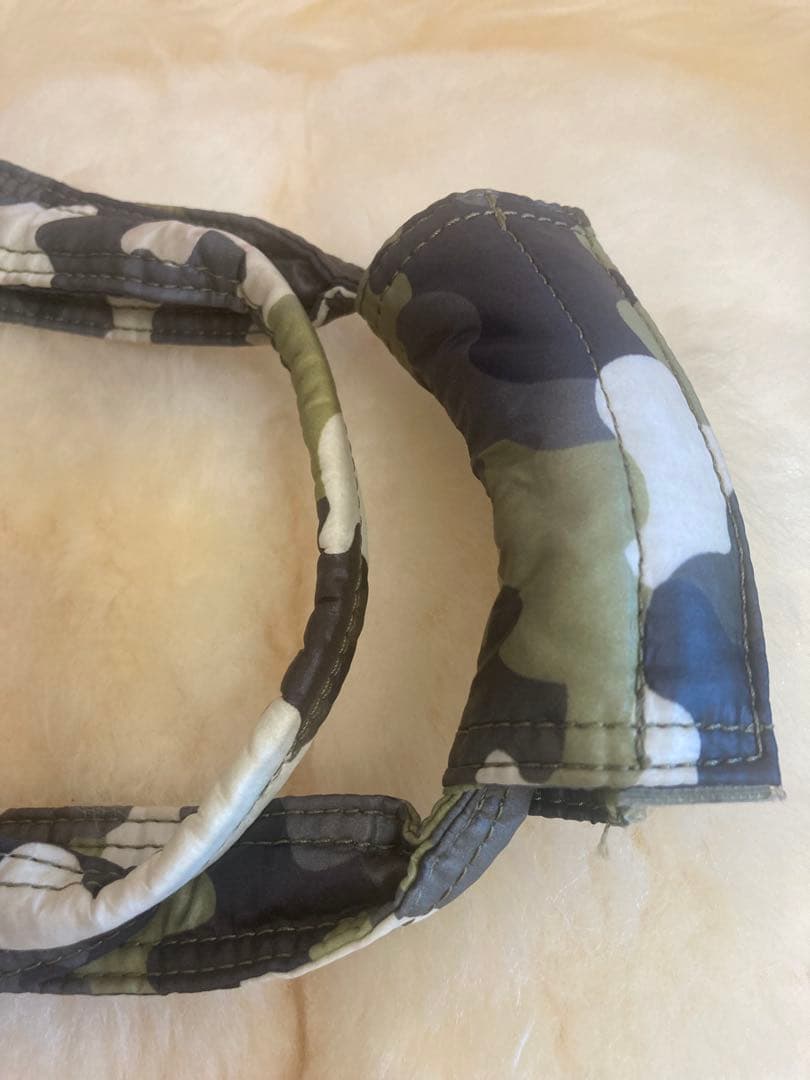 【希少】正規品　パーリーゲイツ カートバッグ 迷彩 ラウンドバック　円柱型