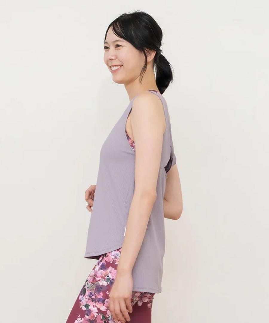 SUKALA フルオブフラワー セパレートタンク クロスブラトップ レギンス S