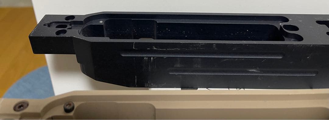 VSR10 エアガン用モジュラーフレーム ブラック ベージュ