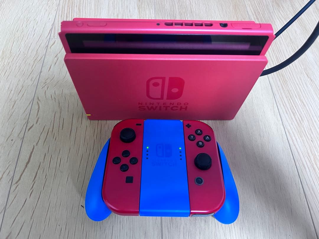 Nintendo Switch 限定版 マリオ×ブルー【バッテリー強化版】