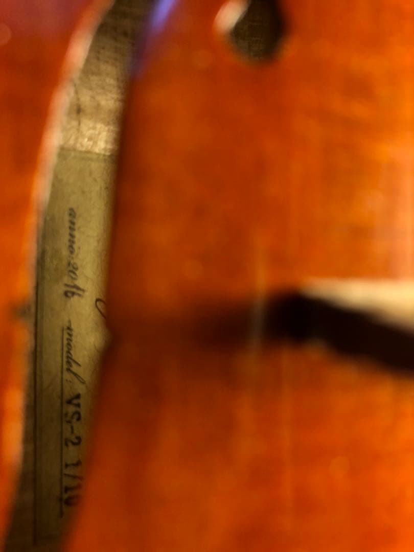 【駒&魂柱調整済】カルロジョルダーノ分数バイオリン VS-2 1/10