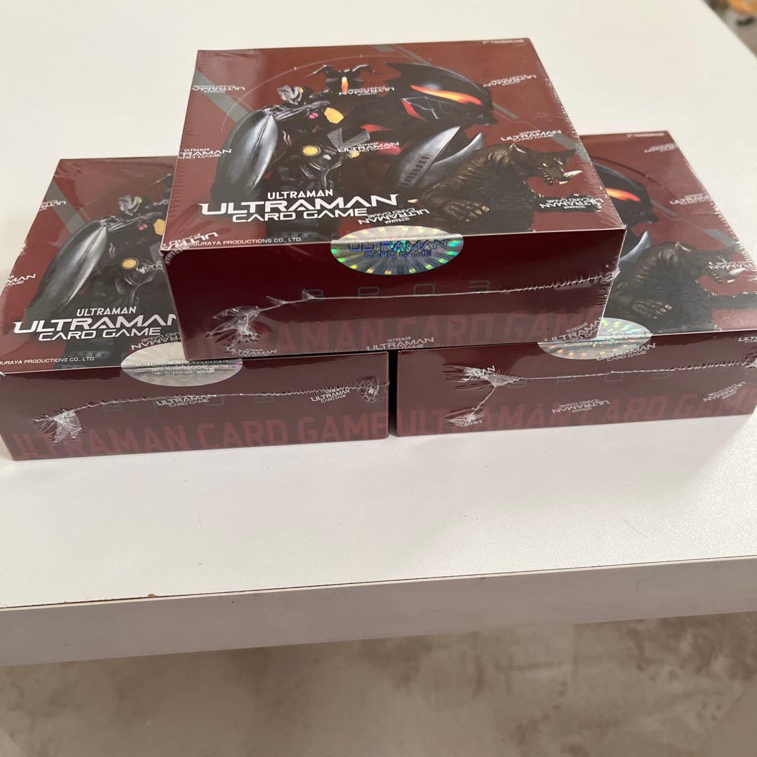 【新品未開封】 ウルトラマン CARD GAME B03 3個セット