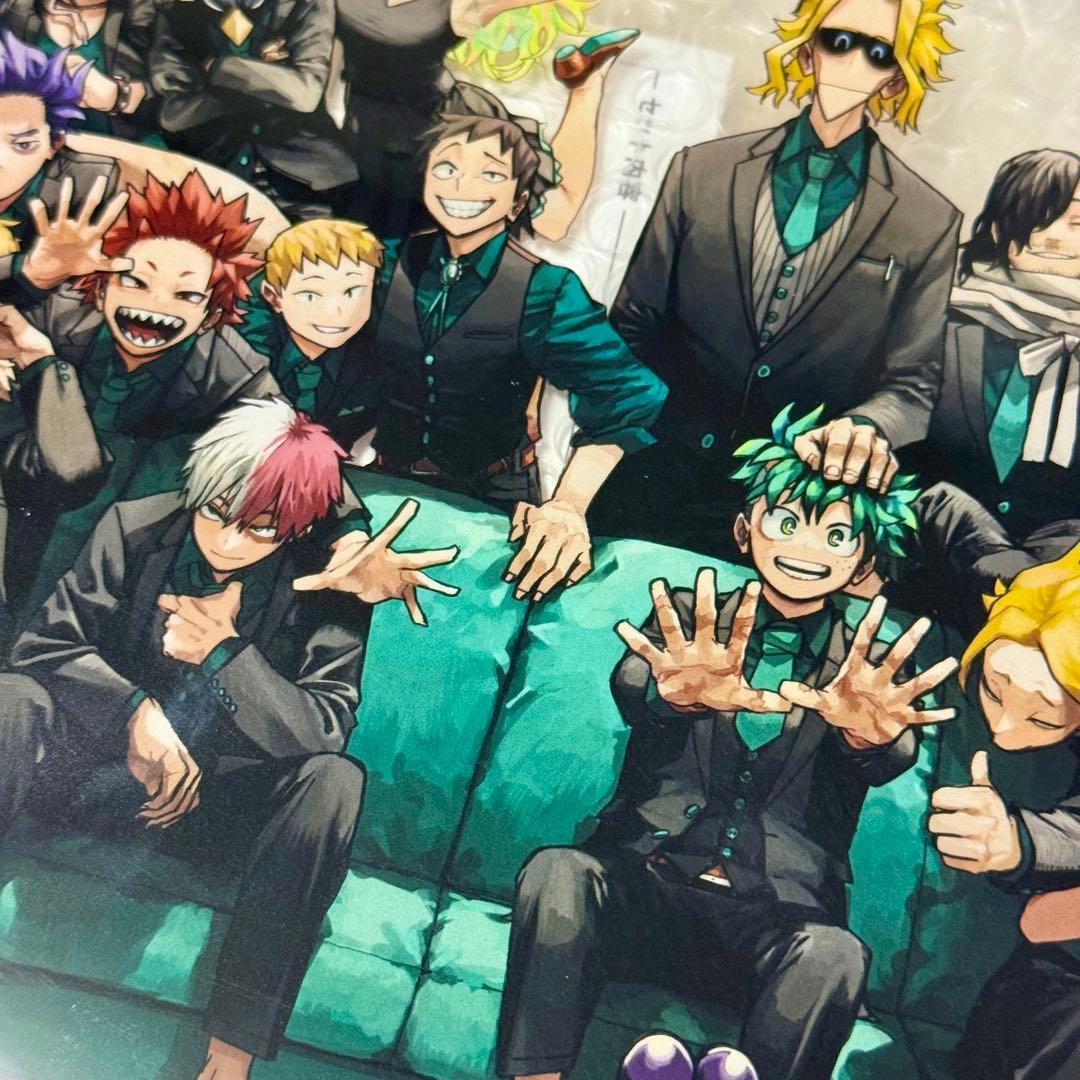 ヒロアカ WJ35号巻頭カラービッグアクリルアート