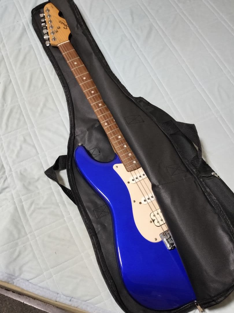 Squier スクワイヤー ストラトキャスター Affinity 青 ケース付