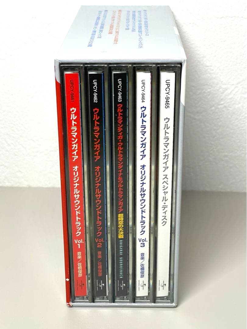美品 CD 初回限定版 ウルトラマンガイア O.S.T リマスターBOX