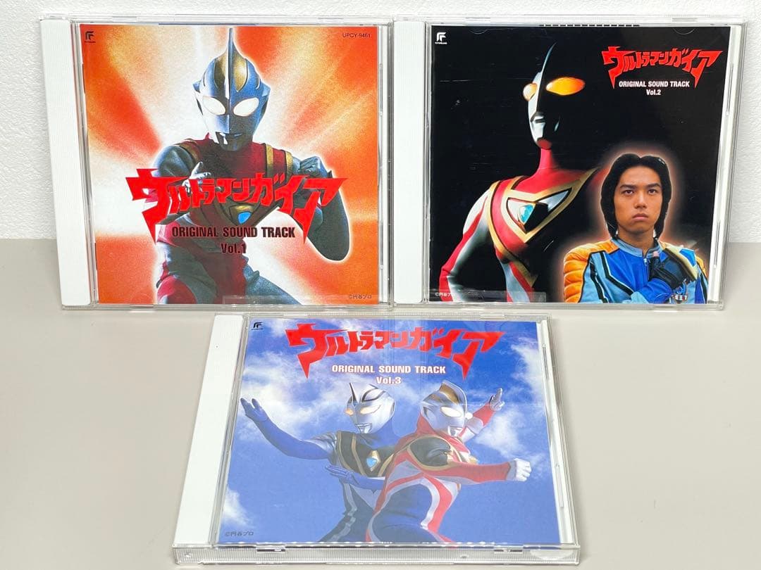 美品 CD 初回限定版 ウルトラマンガイア O.S.T リマスターBOX