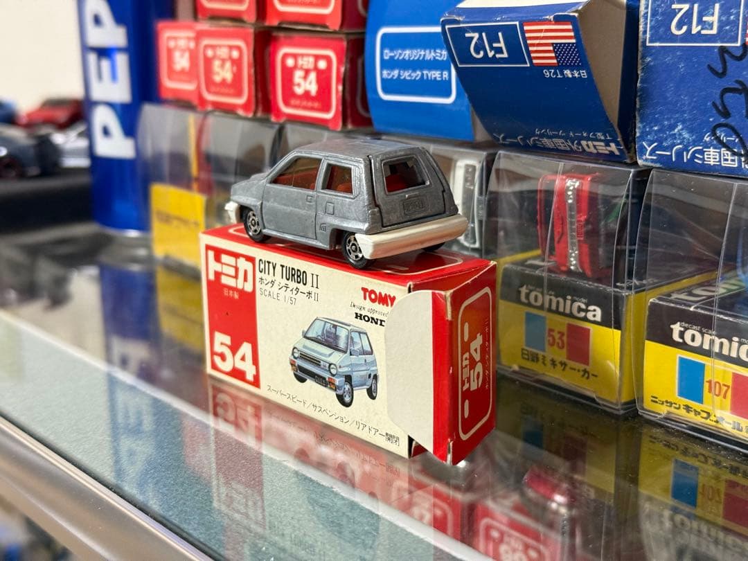 トミカ ホンダ シティ ターボ II 無塗装 丸越特注