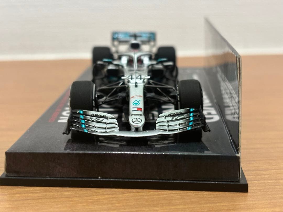 ミニチャンプス 1/43 メルセデスW10 ルイス ハミルトン アメリカGP