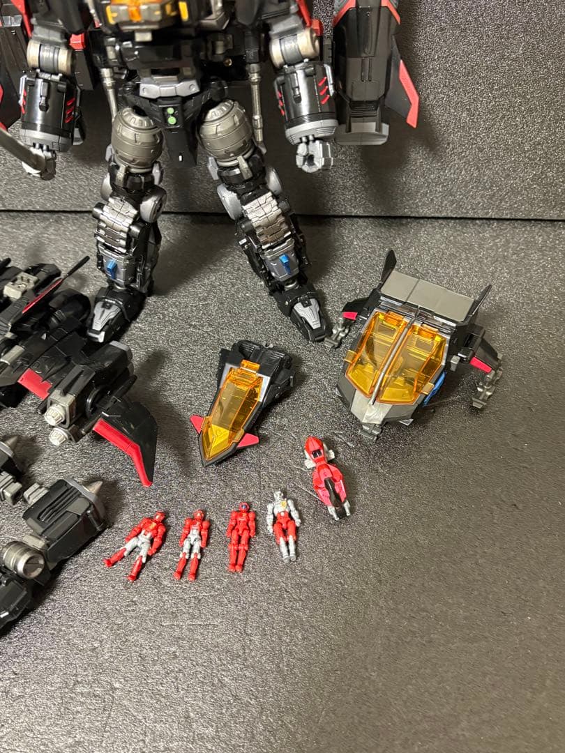 ダイアクロン　ダイアバトルス　コスモバトルス02 レッドライトニング　合体セット