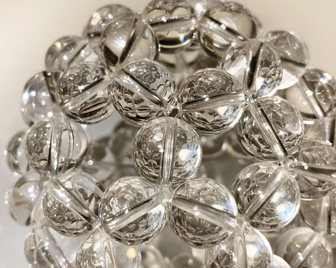 ブラジル水晶 フラーレン 12mm バッキーボール