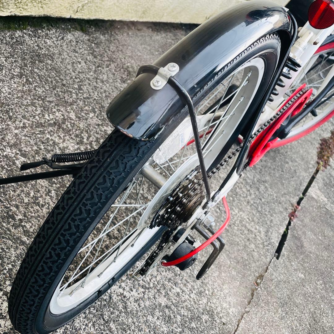 折り畳み自転車 GRAPHIS 20インチ リアサス シマノ6段変速 ミニベロ