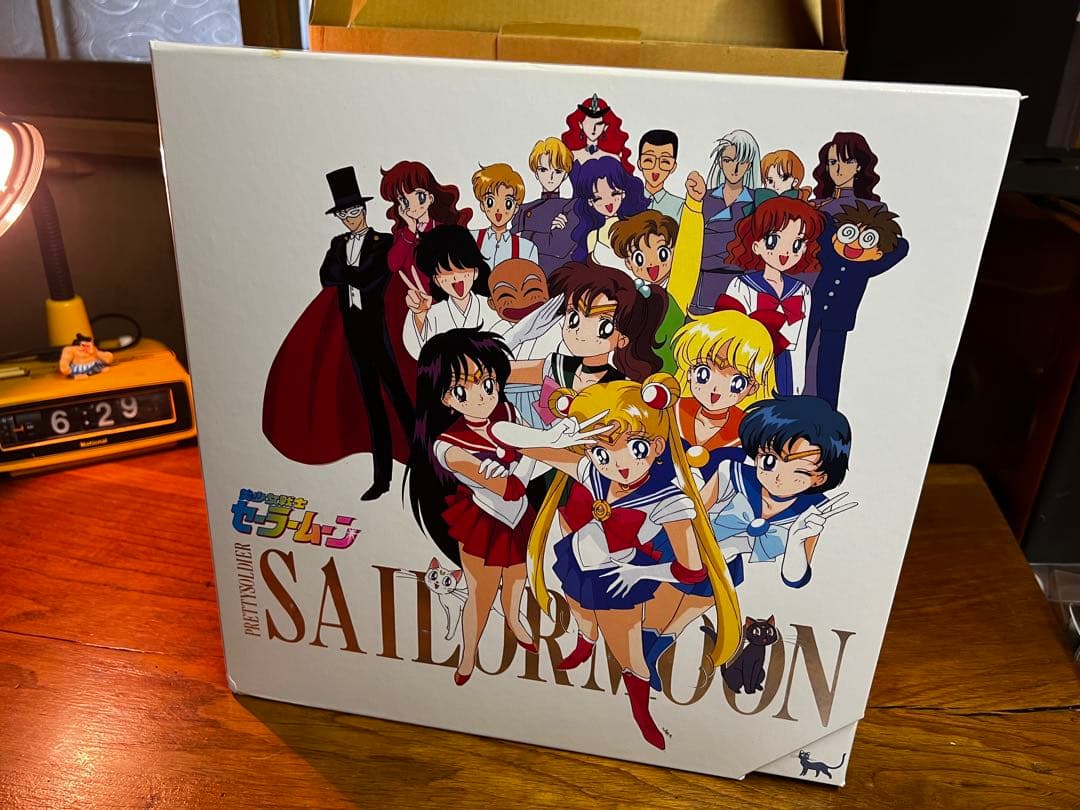 【輸送箱付き・希少完品】美少女戦士セーラームーン LD-BOX 全12巻セット