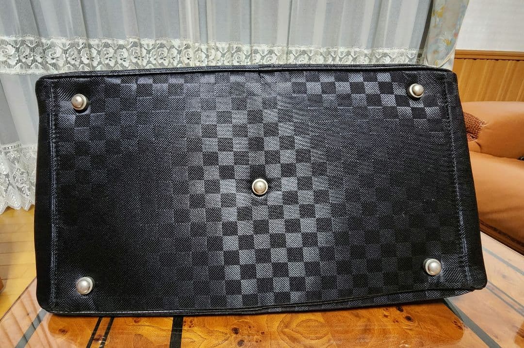 新品未使用 XXIO ブラック チェック柄 ゴルフバッグ