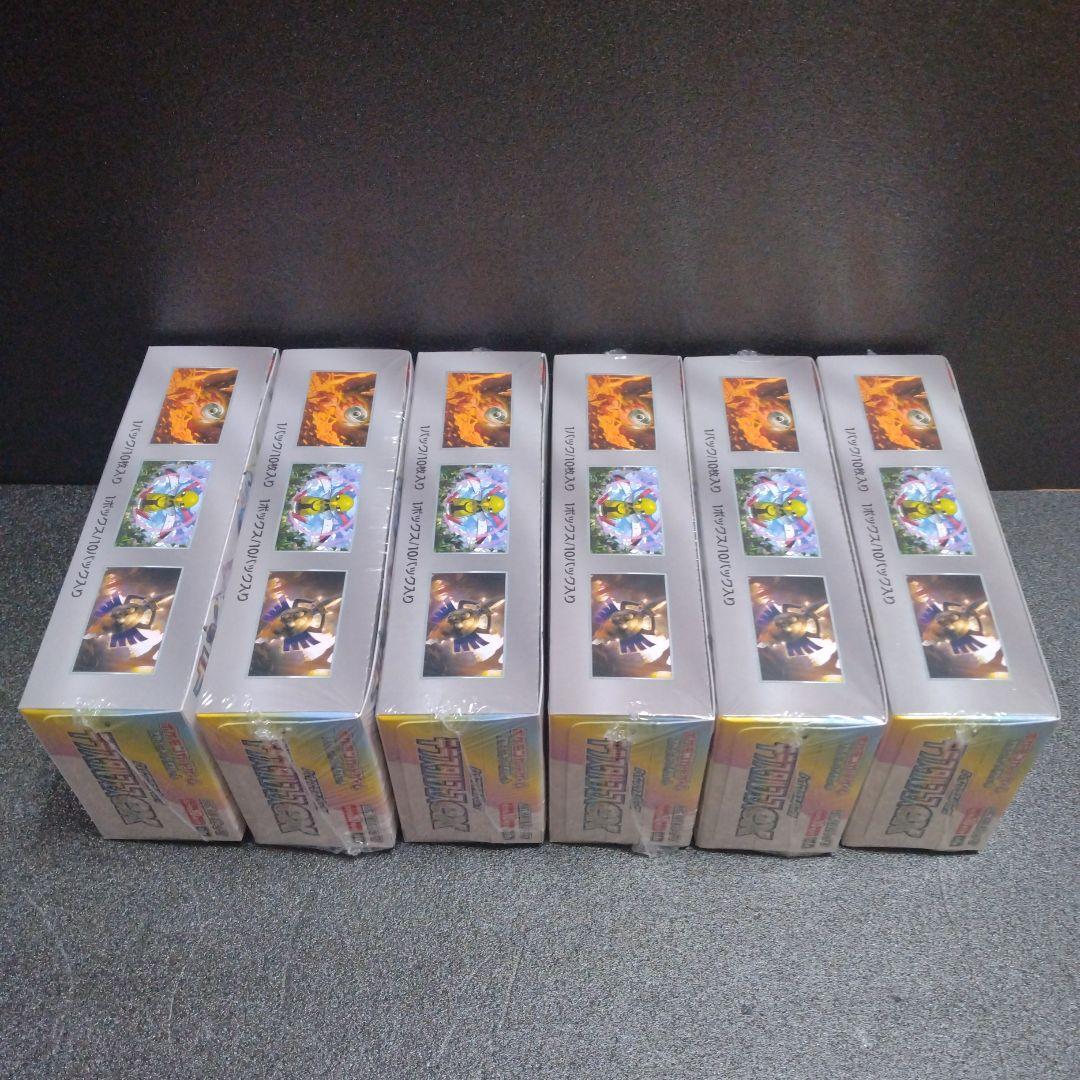 ポケカ　テラスタルフェスex　新品未開封　シュリンク付き　６BOX
