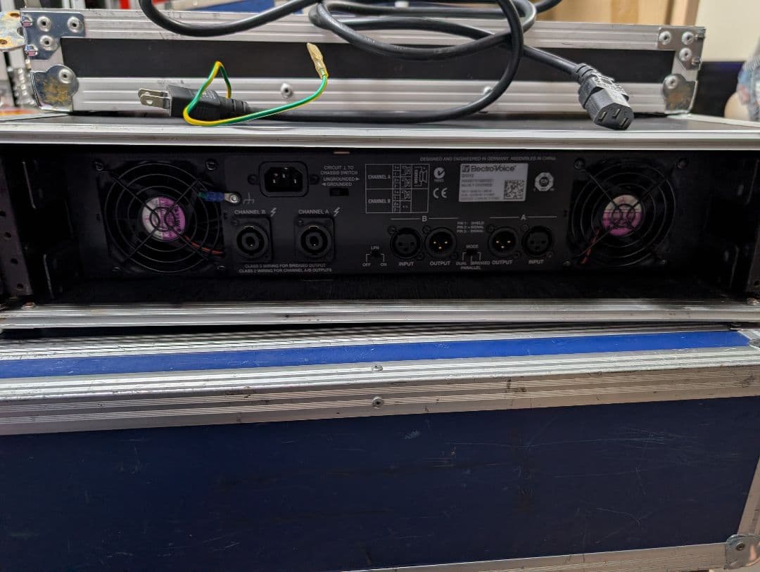 ElectroVoice Q1212 エレクトロボイス パワーアンプ その2