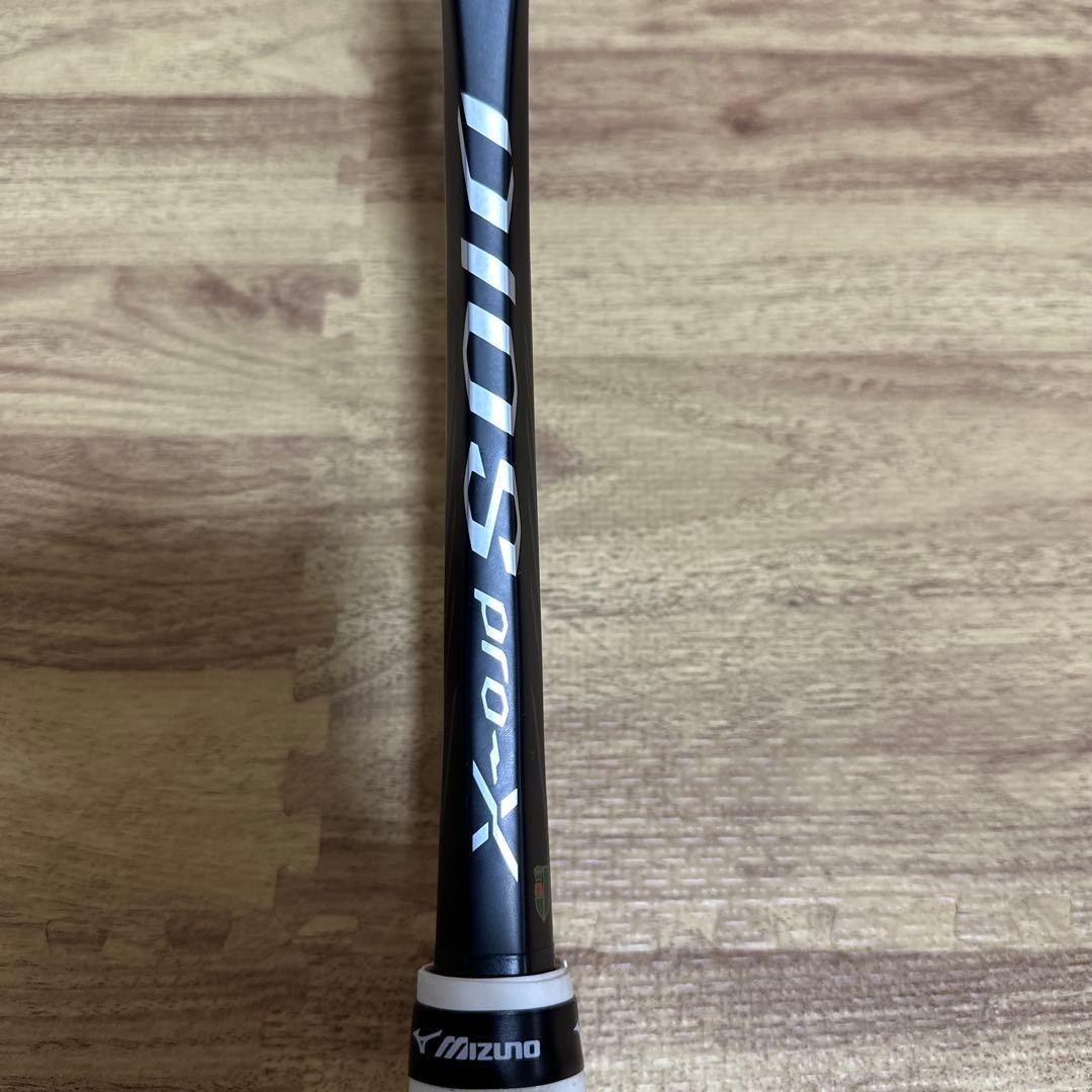 軟式テニスラケット 黒