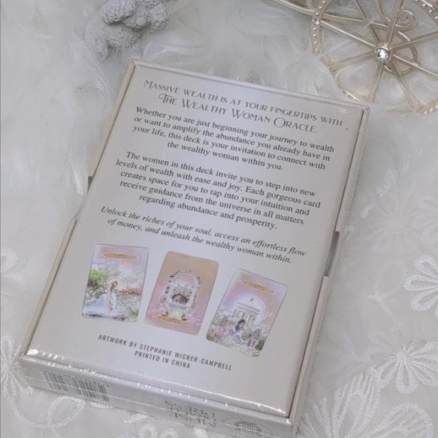 【正規品オラクルカード】富の創造と経済的な繁栄を✨豊かさをもたらす女性のデッキ
