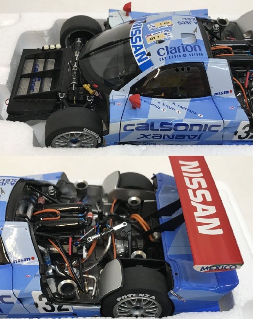 1/18 オートアート 日産 R390 GT11998年 ル・マン24時間レース