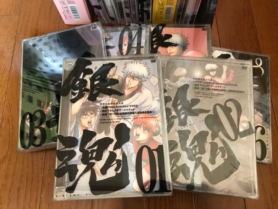 銀魂’ DVD 全13巻 ＋ 劇場版銀魂 銀幕前夜祭り2013