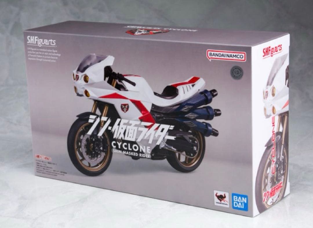 S.H.フィギュアーツ シン仮面ライダー1号&サイクロン号セット