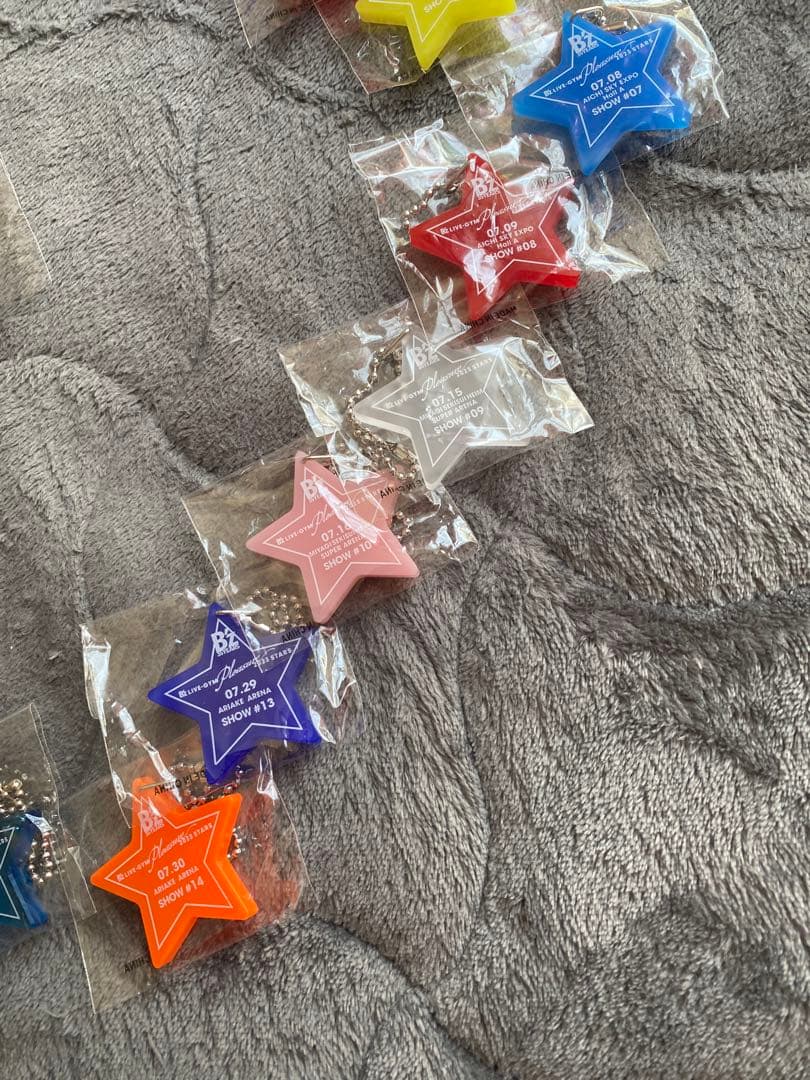 B'z pleasure2023 stars チャームコンプリートセット